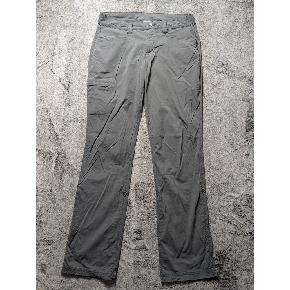 Eddie Bauer Travex Straight Leg Pants Women's Size 6 Gray